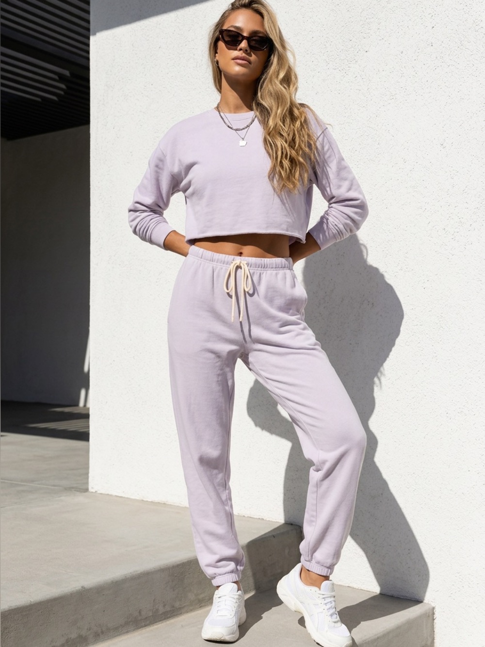 NWT Z Supply Lavender Ice Jogger Sweatpants